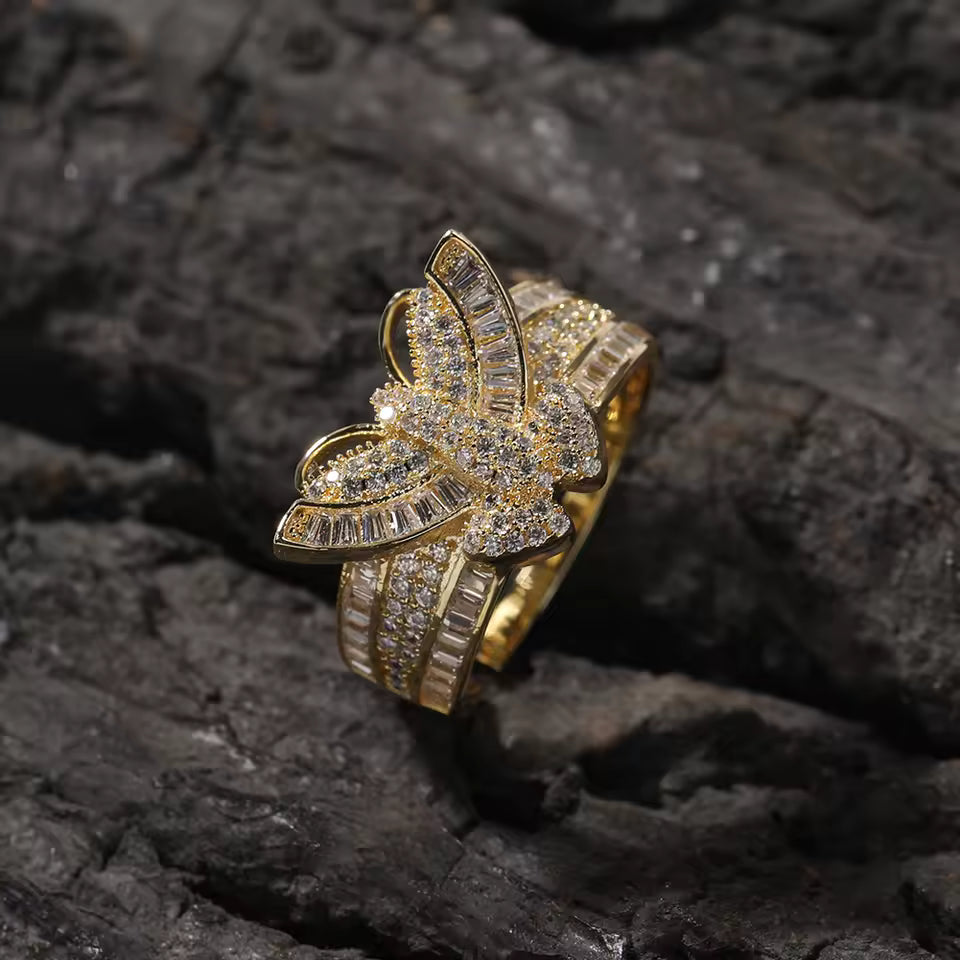 bague papillon
