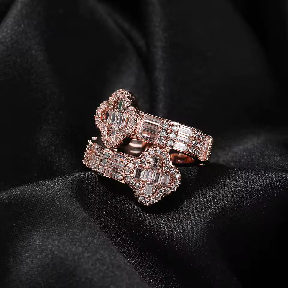 Bague a manchette ouverte