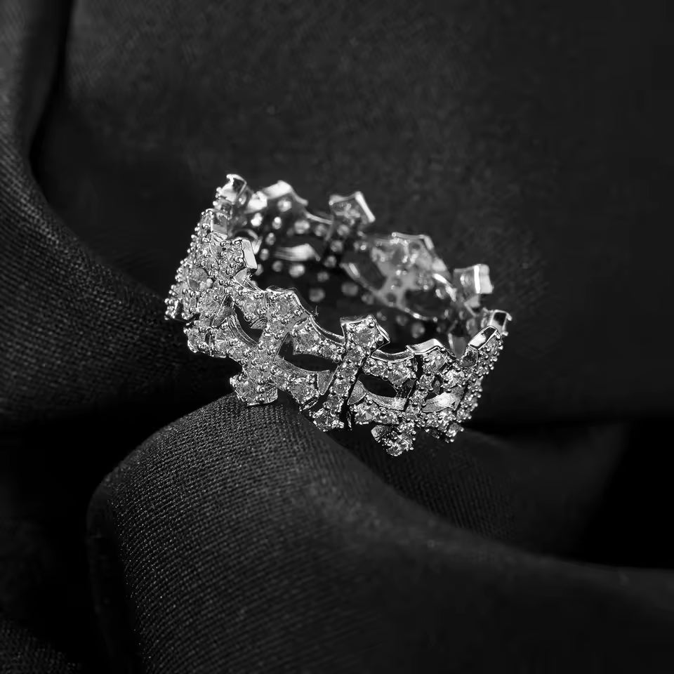 bague a petites croix