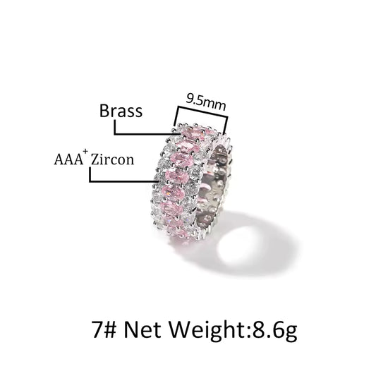 bague rose DELUXE