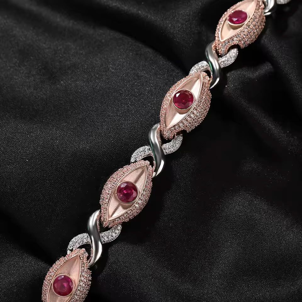 Bracelets RED EVIL EYES