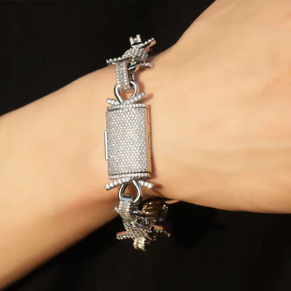 bracelet en fil de fer barbelé