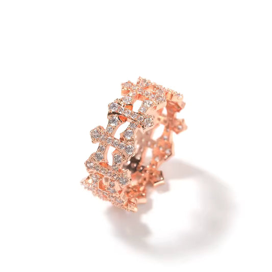 bague a petites croix