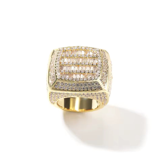 bague carrée pour homme