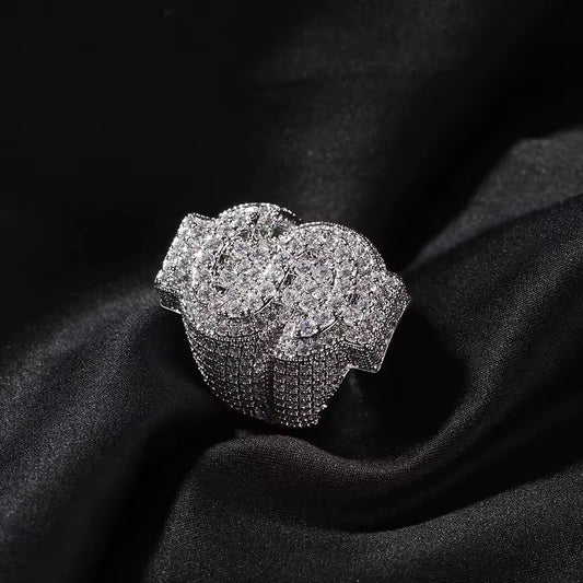 bague icy dollar