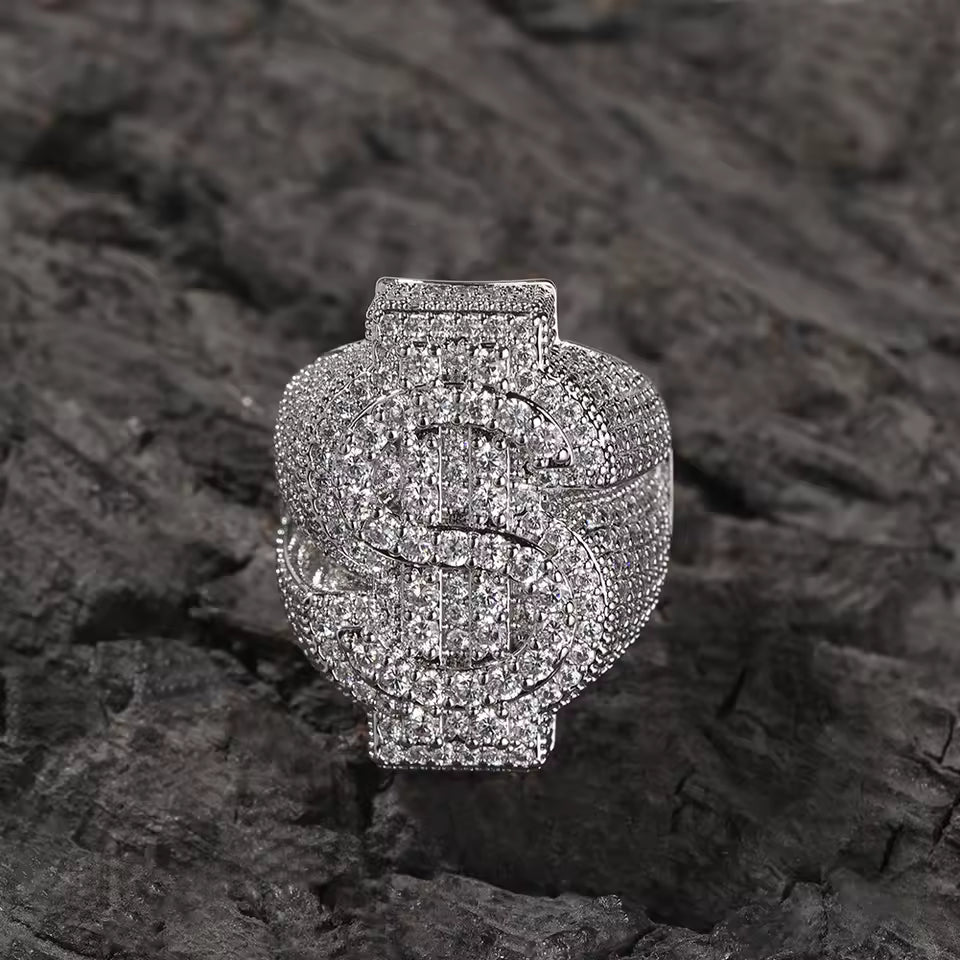 bague icy dollar