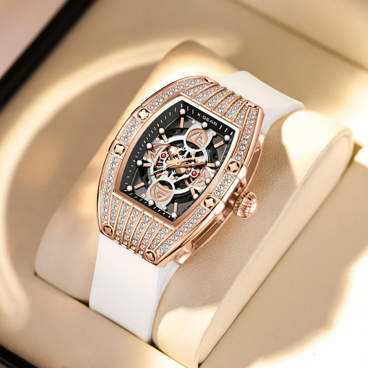 Montre pour femme ornée de diamant