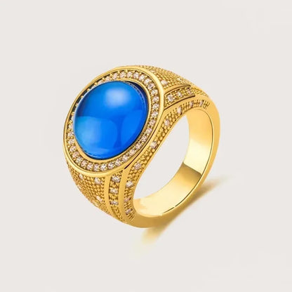 Bague cœur creux ornée